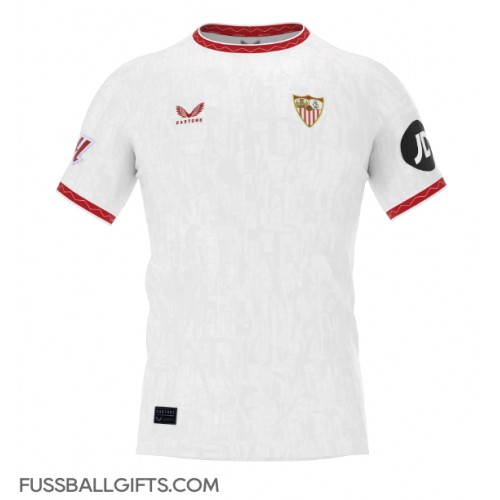 Sevilla Fußballbekleidung Heimtrikot 2024-25 Kurzarm